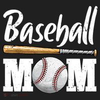 Baseball Mom Leopard Print Baseball Mama Mother's Day Urban Oversized Heavyweight T-Shirt thumb 2