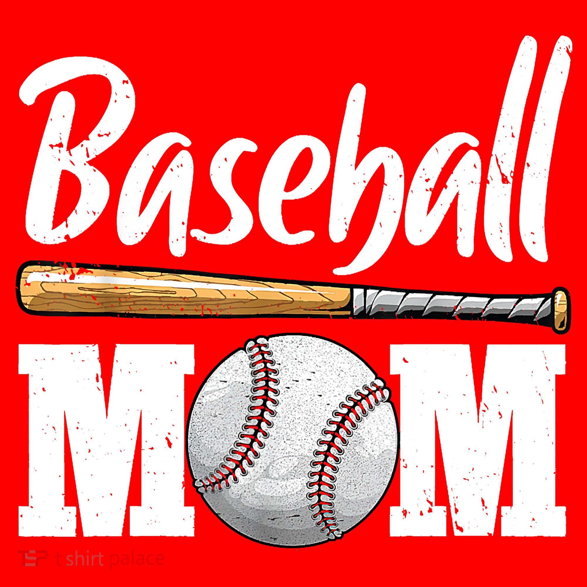 Baseball Mom Leopard Print Baseball Mama Mother's Day Santa Hat