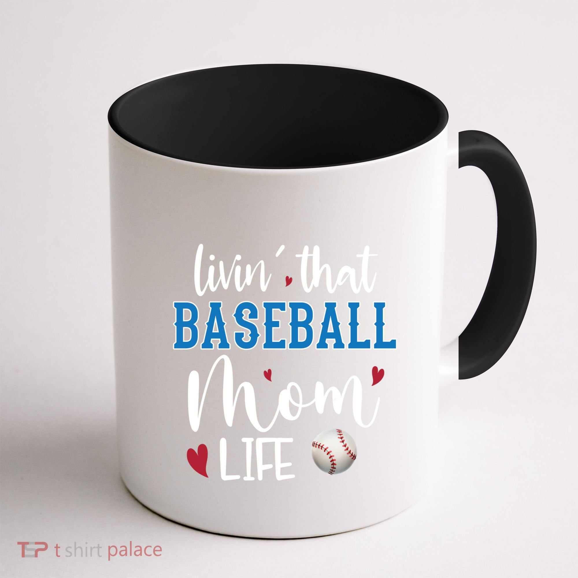 Busy Mom Livin' That Baseball Mom Life Sport Mother Funny Gift Coffee Mug