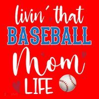 Busy Mom Livin' That Baseball Mom Life Sport Mother Funny Gift Santa Hat thumb 1