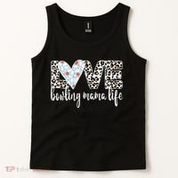 Bowling Mama Life Bowling Mom Of A Bowler Mother Tank Top thumb 2