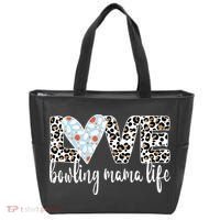 Bowling Mama Life Bowling Mom Of A Bowler Mother Tote Bag thumb 0
