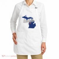 Baldwin Michigan Lake County Mi Map Apron thumb 2