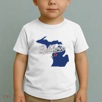 Baldwin Michigan Lake County Mi Map Toddler T-Shirt thumb 2