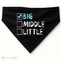Big Middle Little Big Brother USA-Made Doggie Bandana thumb 0