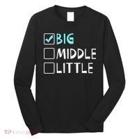 Big Middle Little Big Brother Long Sleeve Shirt thumb 0