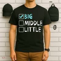 Big Middle Little Big Brother T-Shirt thumb 6