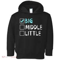 Big Middle Little Big Brother Toddler Hoodie thumb 0