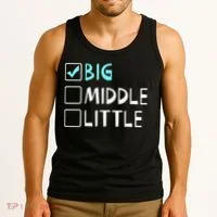 Big Middle Little Big Brother Tank Top thumb 3