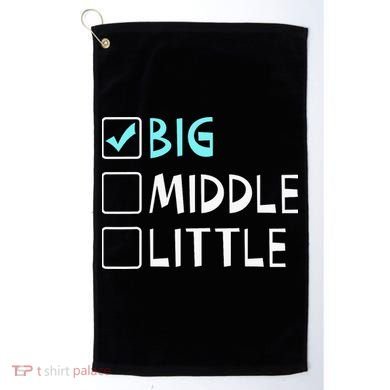 Big Middle Little Big Brother Golf Towel