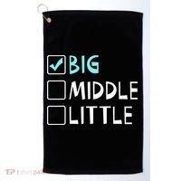 Big Middle Little Big Brother Golf Towel thumb 0