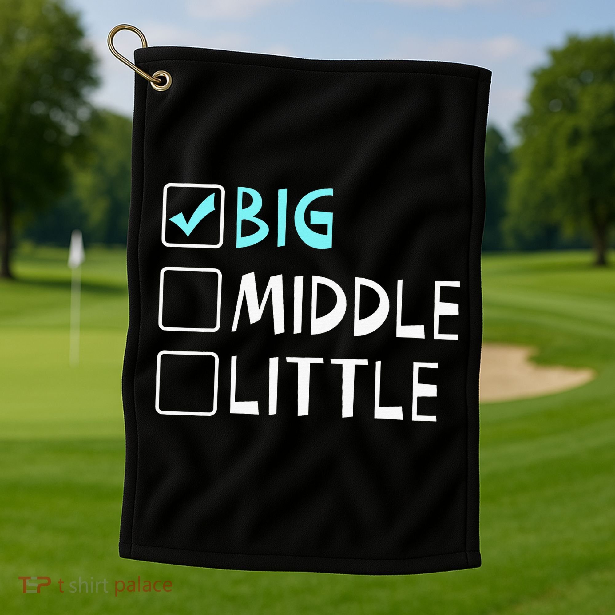 Big Middle Little Big Brother Golf Towel