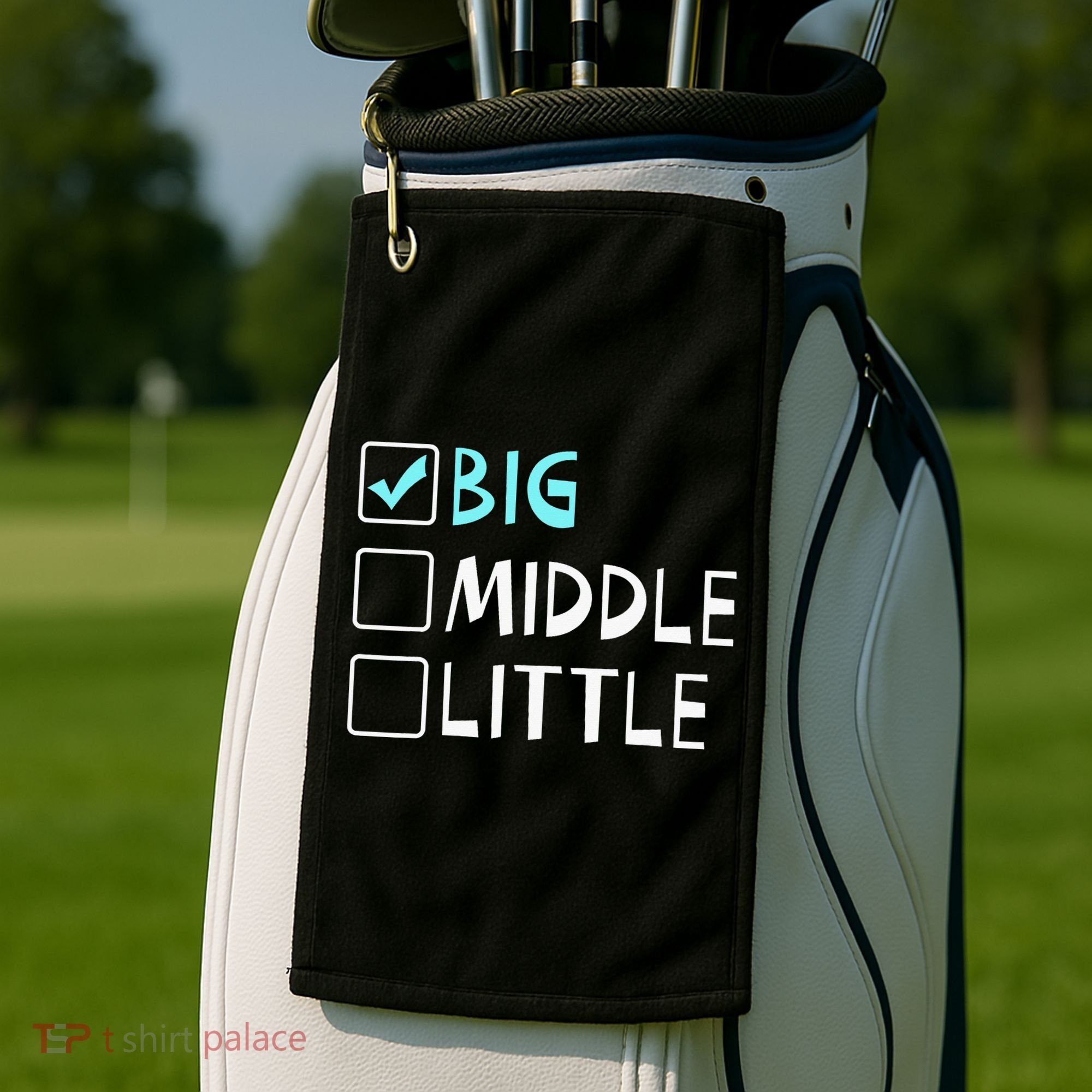 Big Middle Little Big Brother Golf Towel
