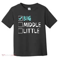 Big Middle Little Big Brother Toddler T-Shirt thumb 0