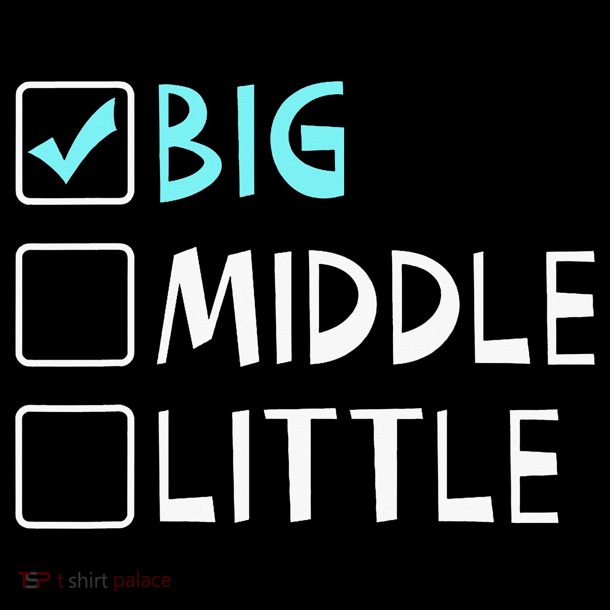 Big Middle Little Big Brother Women's T-Shirt