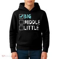 Big Middle Little Big Brother Kids Hoodie thumb 4