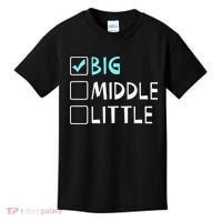 Big Middle Little Big Brother Kids T-Shirt thumb 0