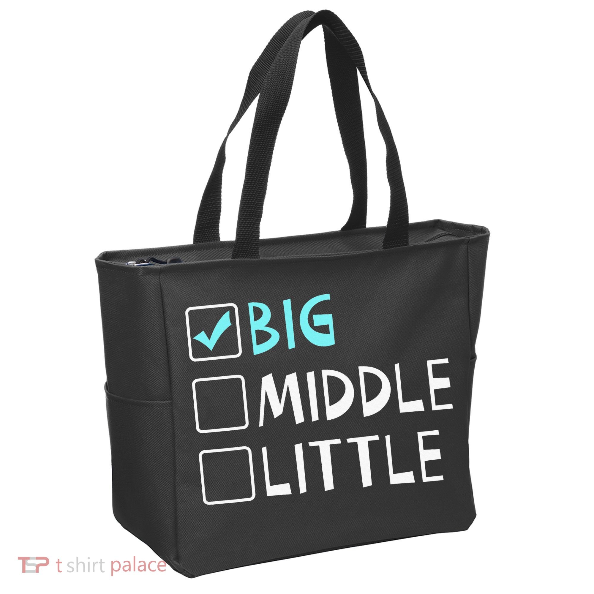Big Middle Little Big Brother Tote Bag