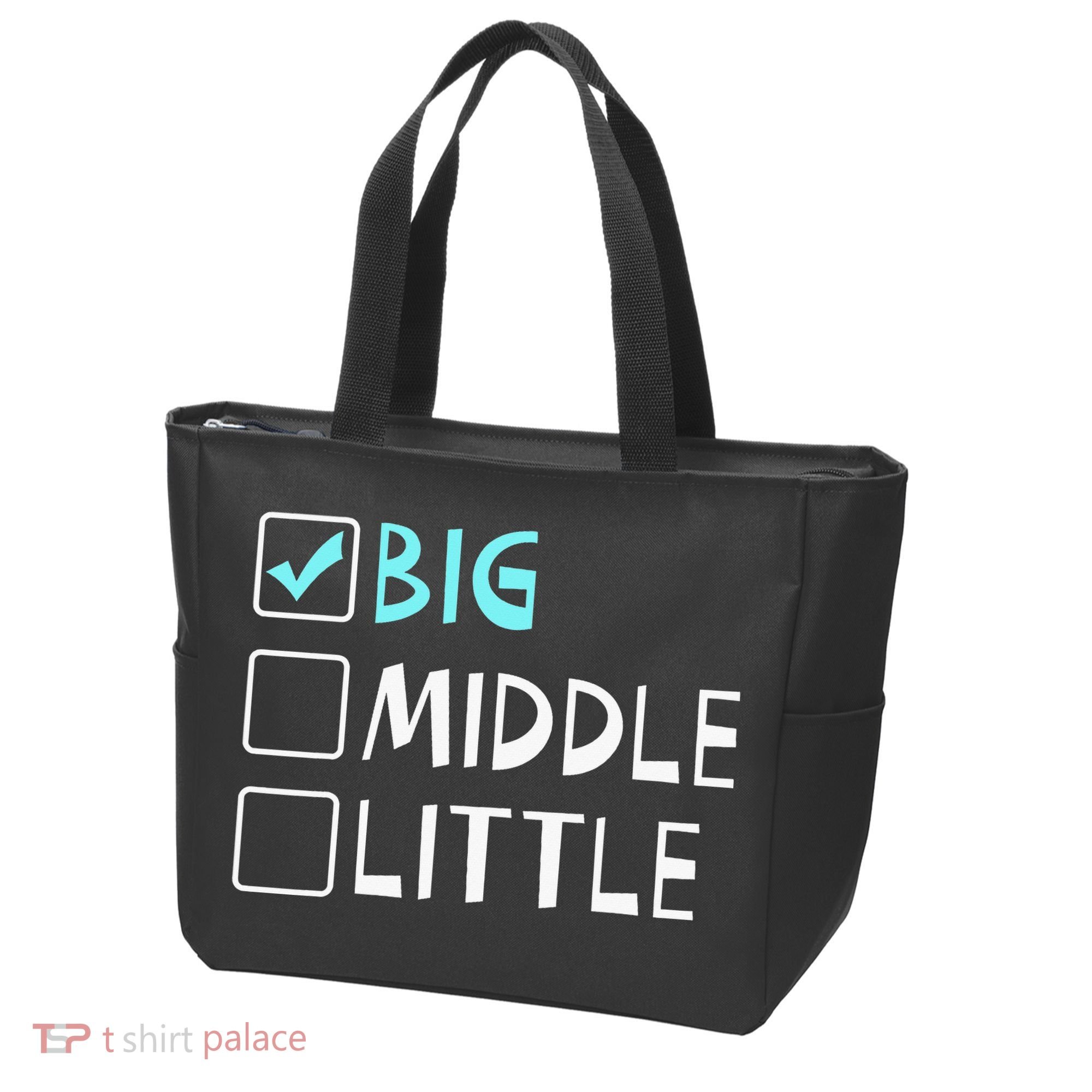 Big Middle Little Big Brother Tote Bag