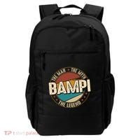 Bampi Myth Legend Funny Fathers Day Bampi Gift Backpack thumb 0