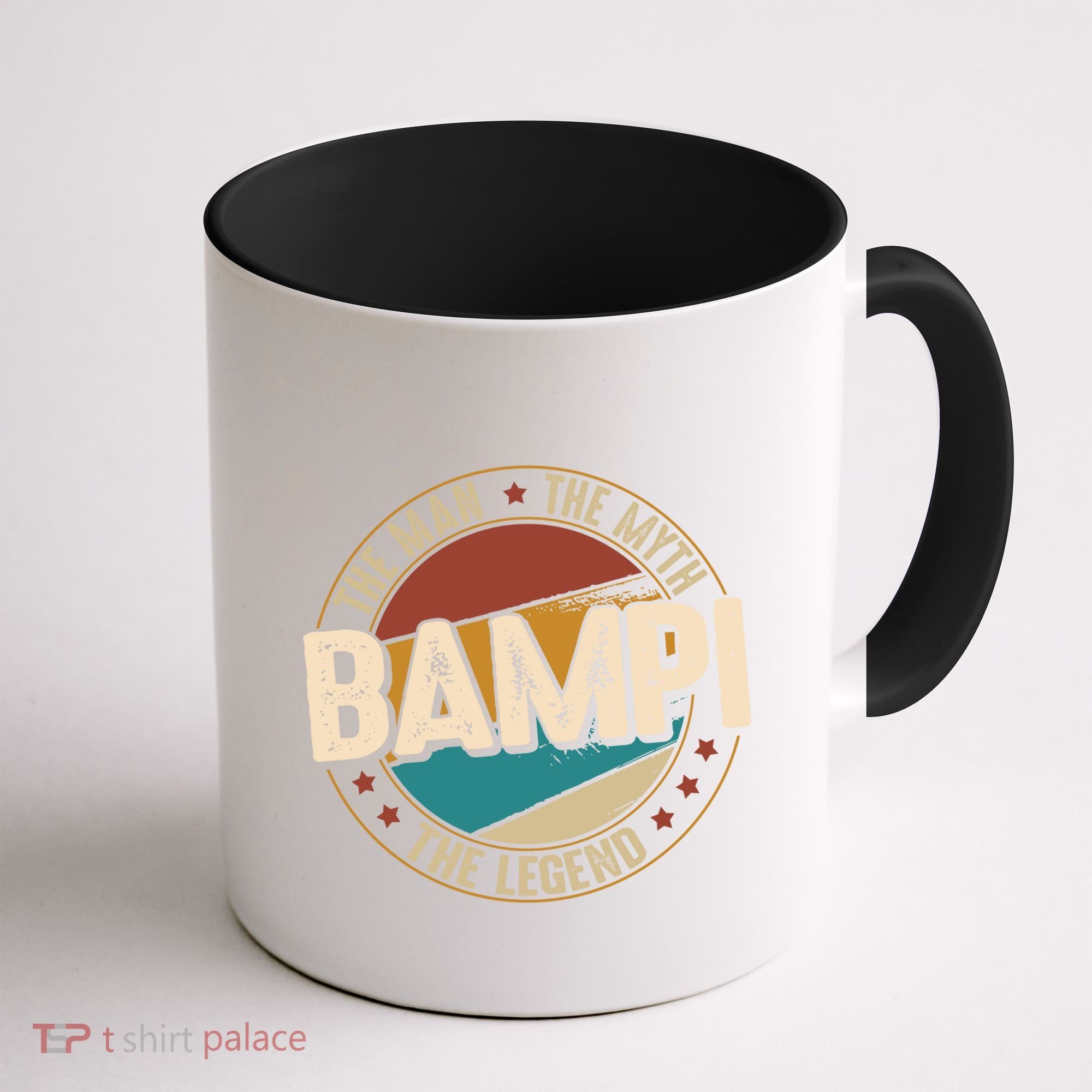 Bampi Myth Legend Funny Fathers Day Bampi Gift Coffee Mug