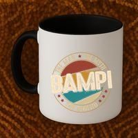 Bampi Myth Legend Funny Fathers Day Bampi Gift Coffee Mug thumb 2