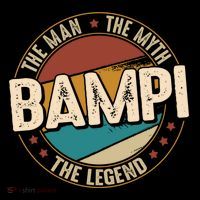 Bampi Myth Legend Funny Fathers Day Bampi Gift Coffee Mug thumb 5