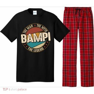 Bampi Myth Legend Funny Fathers Day Bampi Gift Pajama Set