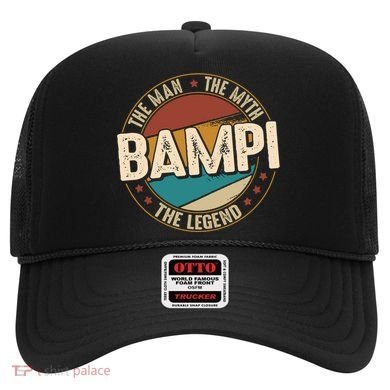 Bampi Myth Legend Funny Fathers Day Bampi Gift Hat