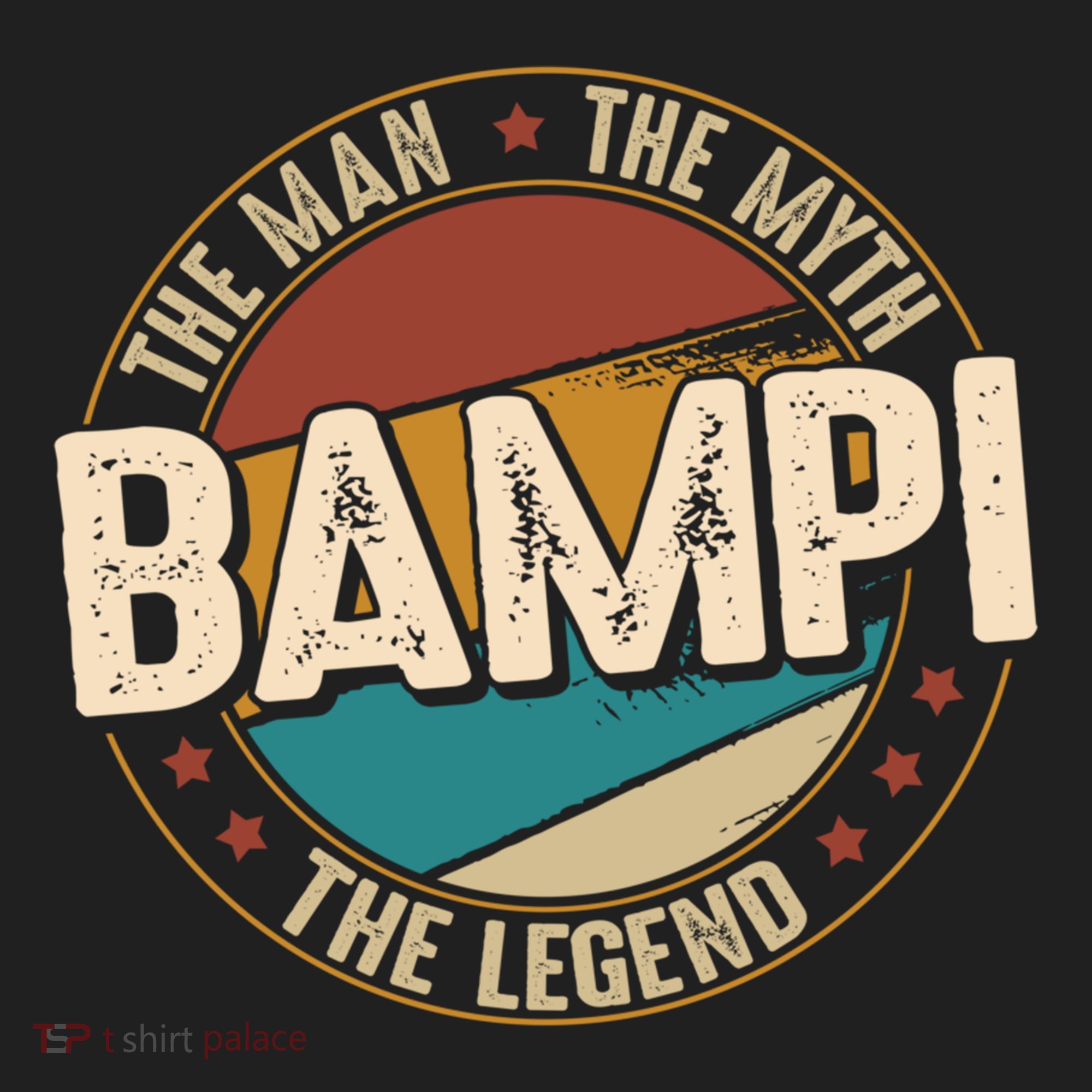 Bampi Myth Legend Funny Fathers Day Bampi Gift Hat