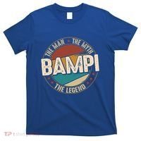 Bampi Myth Legend Funny Fathers Day Bampi Gift T-Shirt thumb 0