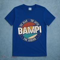 Bampi Myth Legend Funny Fathers Day Bampi Gift T-Shirt thumb 5
