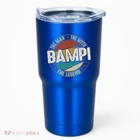 Bampi Myth Legend Funny Fathers Day Bampi Gift Tumbler thumb 0