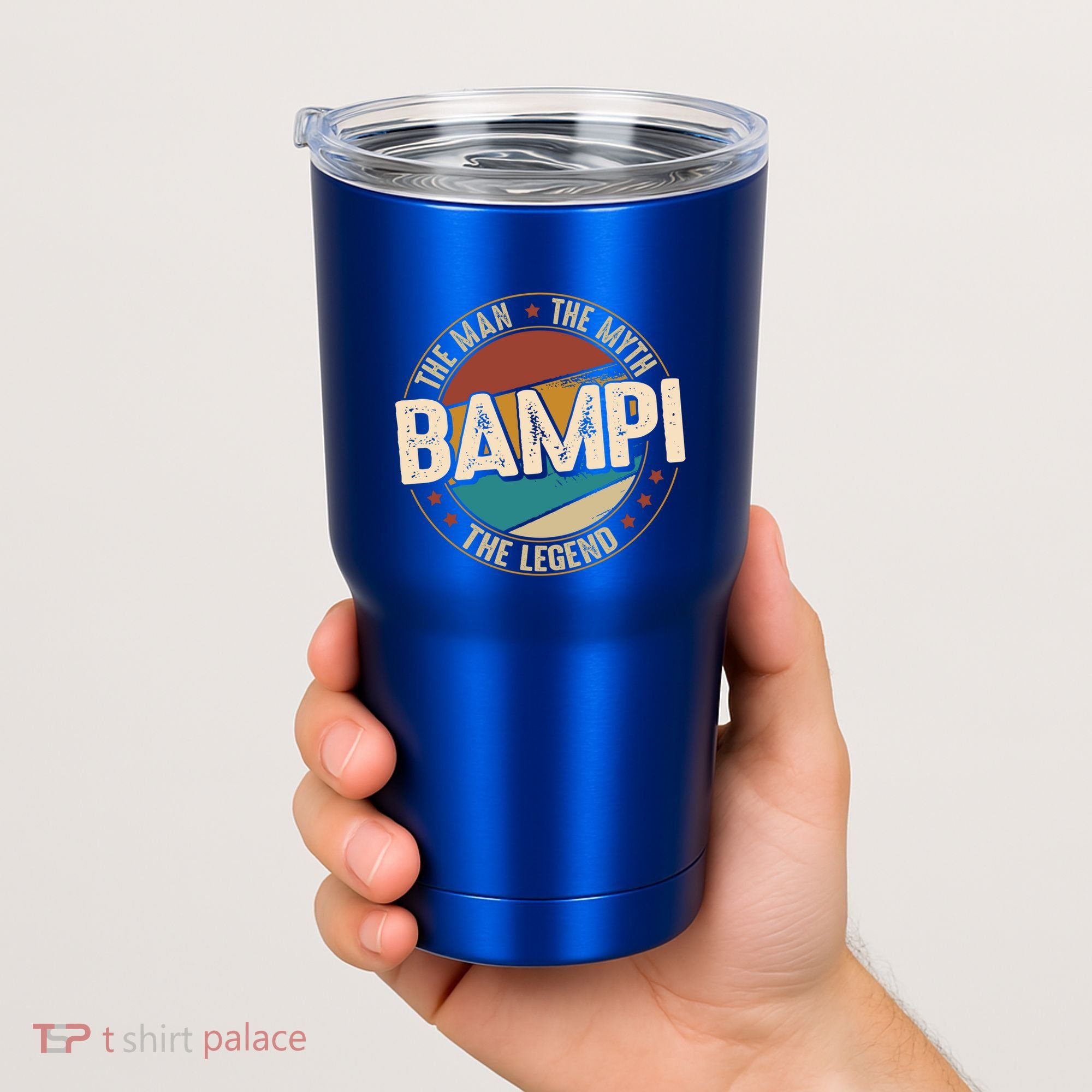 Bampi Myth Legend Funny Fathers Day Bampi Gift Tumbler