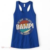 Bampi Myth Legend Funny Fathers Day Bampi Gift Women's Tank Top thumb 0