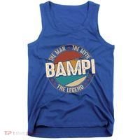Bampi Myth Legend Funny Fathers Day Bampi Gift Tank Top thumb 0