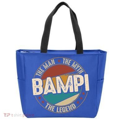 Bampi Myth Legend Funny Fathers Day Bampi Gift Tote Bag
