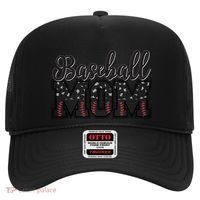 Baseball Mom Leopard Funny Softball Mom MotherS Day Gift Hat thumb 0