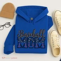 Baseball Mom Leopard Funny Softball Mom MotherS Day Gift Hoodie thumb 4
