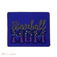 Baseball Mom Leopard Funny Softball Mom MotherS Day Gift Mousepad thumb 0
