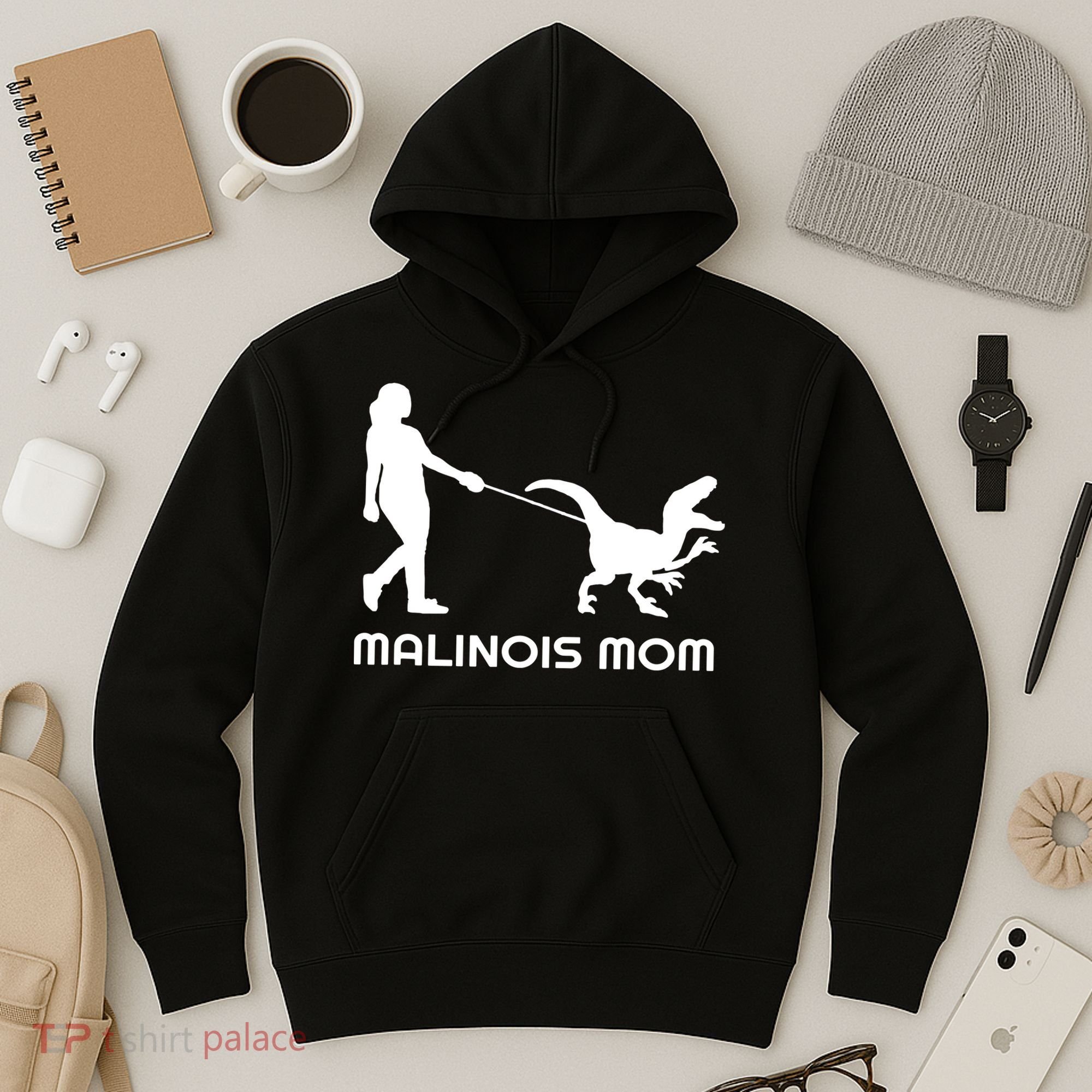 Belgian Malinois Mom Hoodie