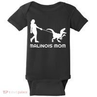 Belgian Malinois Mom Baby Bodysuit thumb 0