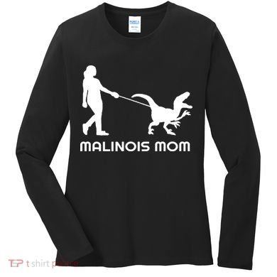 Belgian Malinois Mom Women's Long Sleeve Shirt