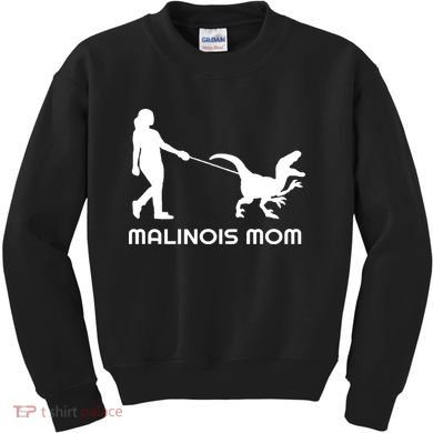 Belgian Malinois Mom Kids Sweatshirt