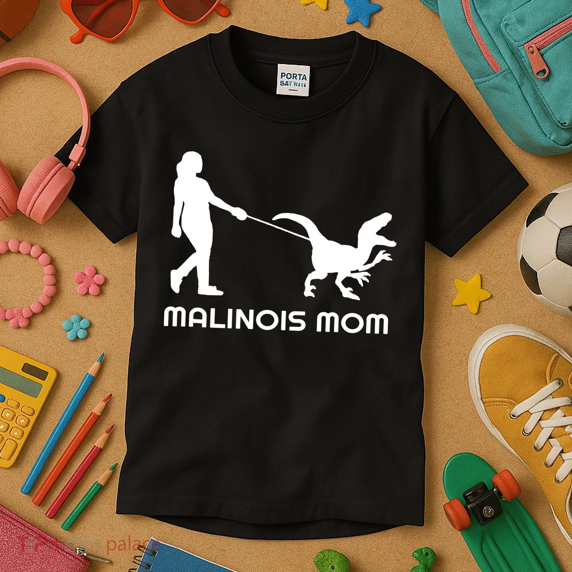 Belgian Malinois Mom Kids T-Shirt