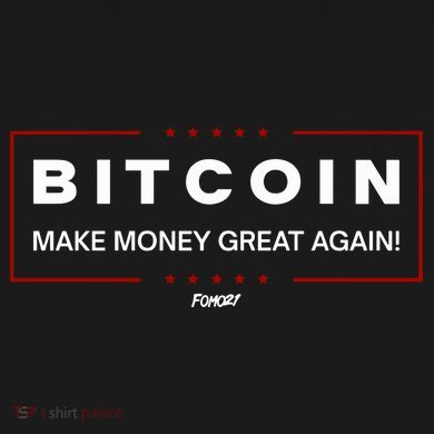 Bitcoin Make Money Great Again Cooling Performance Crew T-Shirt