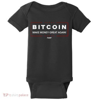 Bitcoin Make Money Great Again Baby Bodysuit