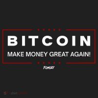 Bitcoin Make Money Great Again Golf Towel thumb 3