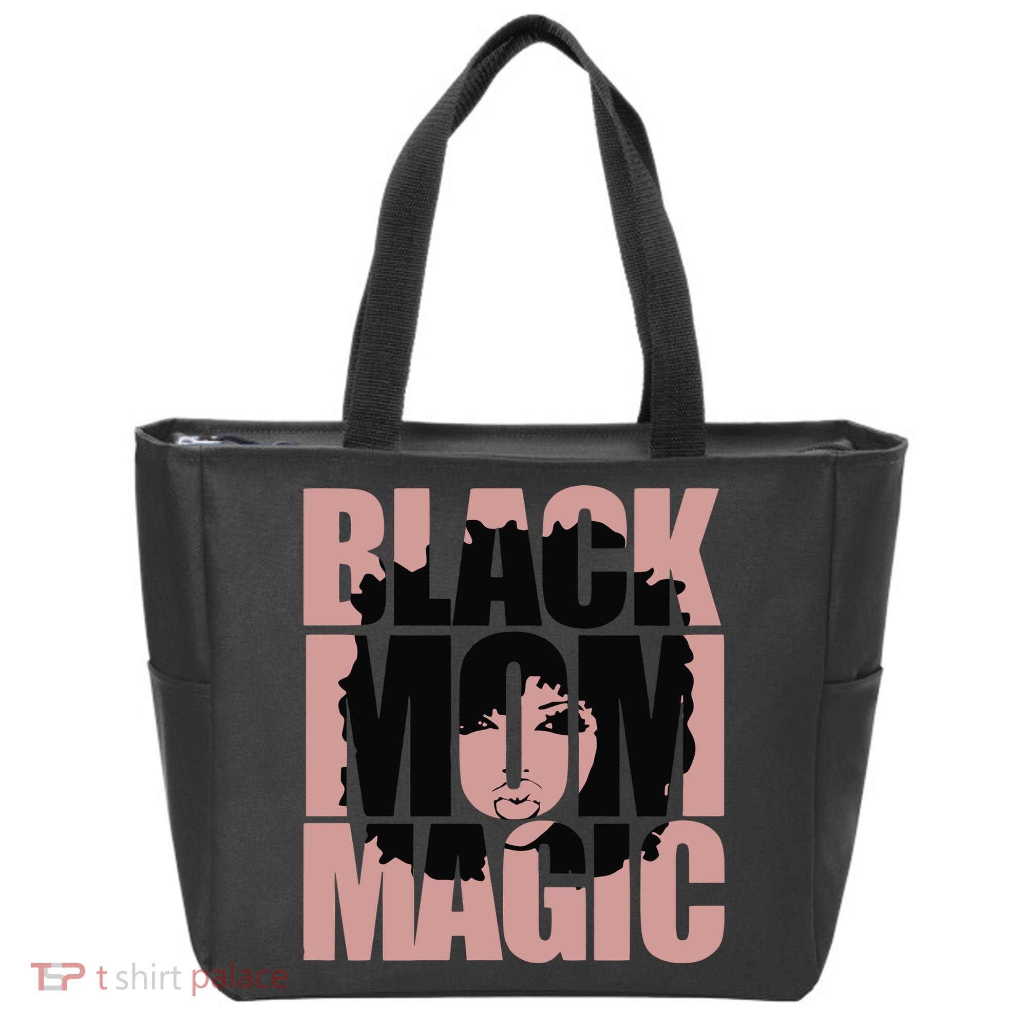 Black Mom Magic Black History Month Black Proud Tote Bag