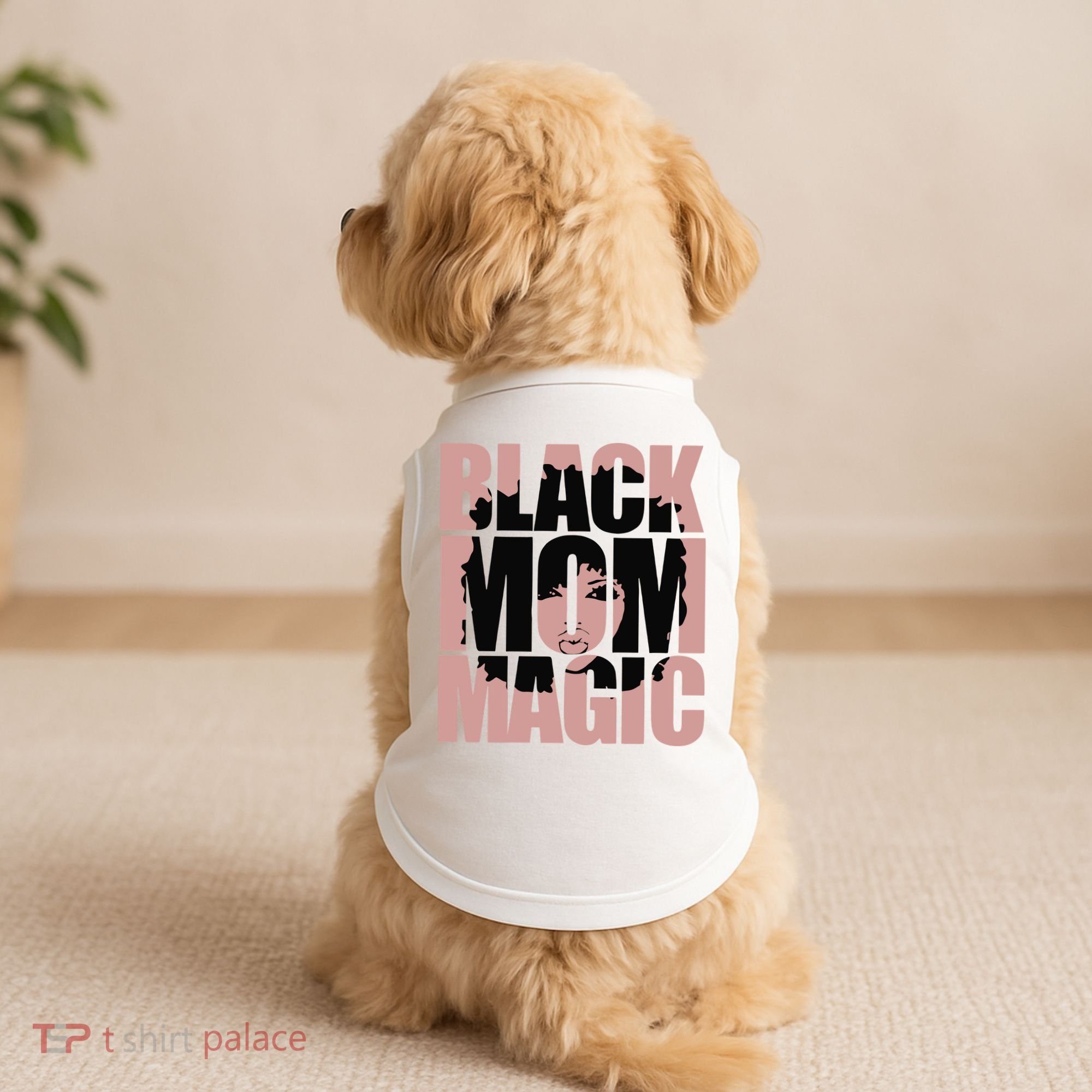 Black Mom Magic Black History Month Black Proud Doggie Tank